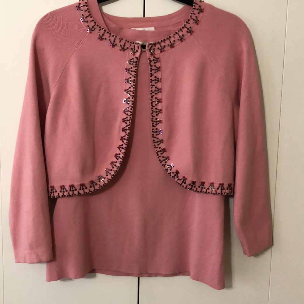 LOFT Bolero Cardigan and Sweater - Picture 2 of 4